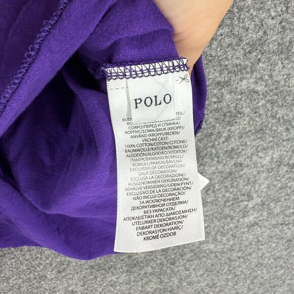 Ralph Lauren T-Shirt Women S Small Blue Crew Neck Short Sleeve Cotton Casual - Picture 6 of 7